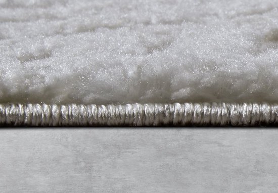 Flycarpets Gallery Tapis Chappe Japandi Crème - 160x235 cm - Tapis à Poils Hauts