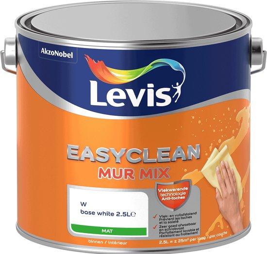 Levis EasyClean - Mur Mat Mix - Blue Clair B50 - 1L