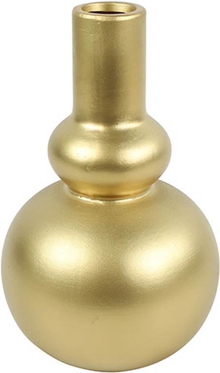 Countryfield Vaas Camilla aardew L16,5B16,5H25,5CM goud
