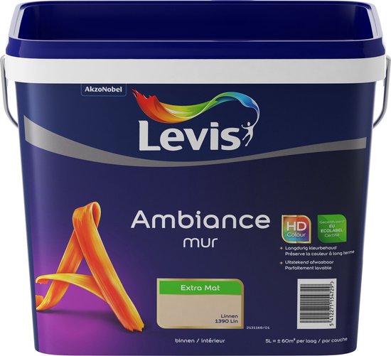 Levis Ambiance Mur Extra Mat Linen 5L