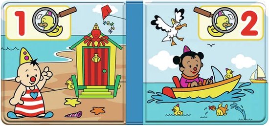 Jouets de bain Bumba - Livre de bain Bumba et Bumbina