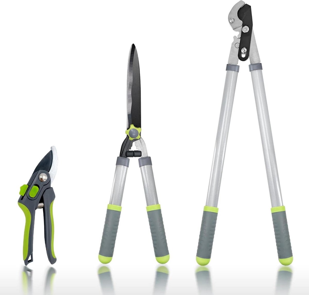 Tuinschaar set Heavy Duty boomscharen professionele heggenschaar scherpe snoeischaar boom- en struikverzorgingsset 203 cm