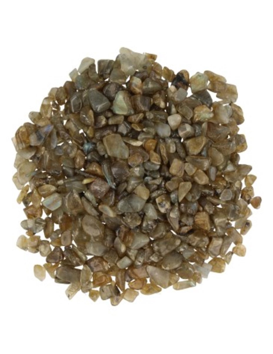 Labradoriet 100 gr. trommelstenen (mt1)