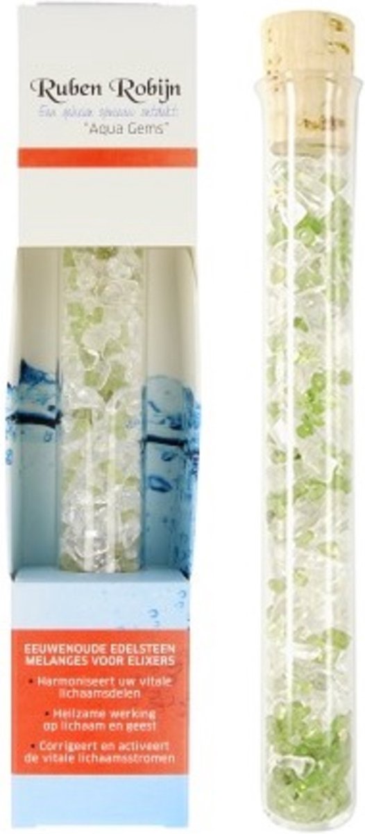 Goedkoopste Ruben Robijn Onafhankelijkheid & Zelfbeschikking large Aqua Gems edelsteenwand