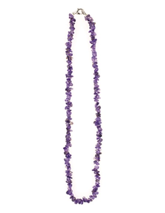 Collier fendu Améthyste - collier