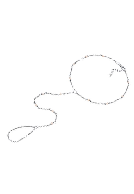 AOBOCO Libelle Enkelbandje voor dames, sterling zilver 925, verstelbaar