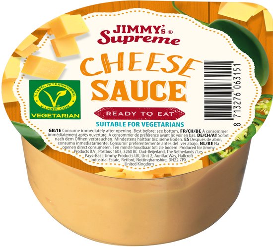 JIMMY's Supreme Cheese Sauce 16x90g