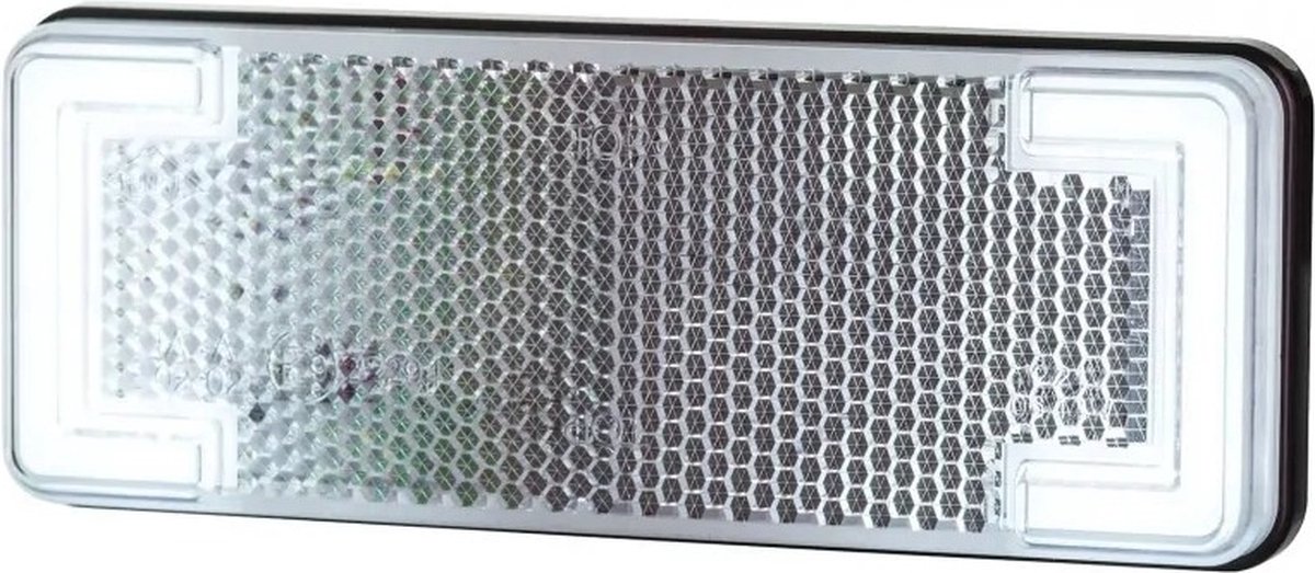 Reflectorlamp Wit 113x44 mm LED 12/24V