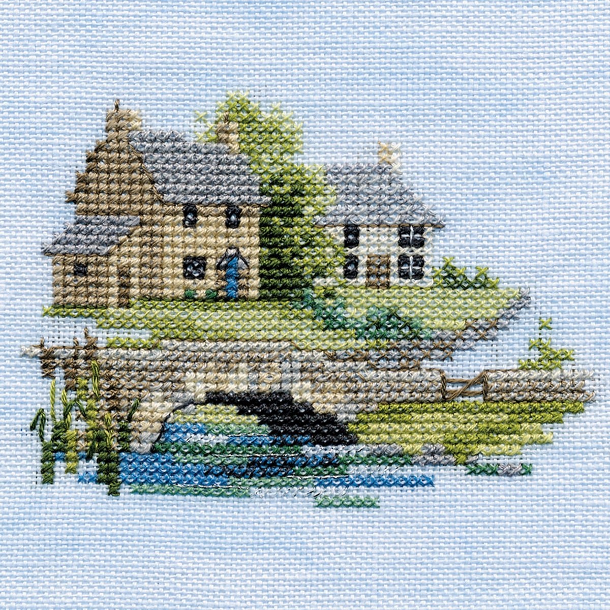 Bothy Threads borduurpakket brookside MIN7 telpatroon