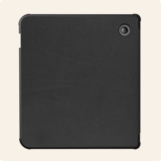 Hoesje Geschikt voor Kobo Libra Colour Hoes Book Case - Hoes Geschikt voor Kobo Libra Colour Hoesje Book Cover - Zwart van Merkloos — afbeelding 5
