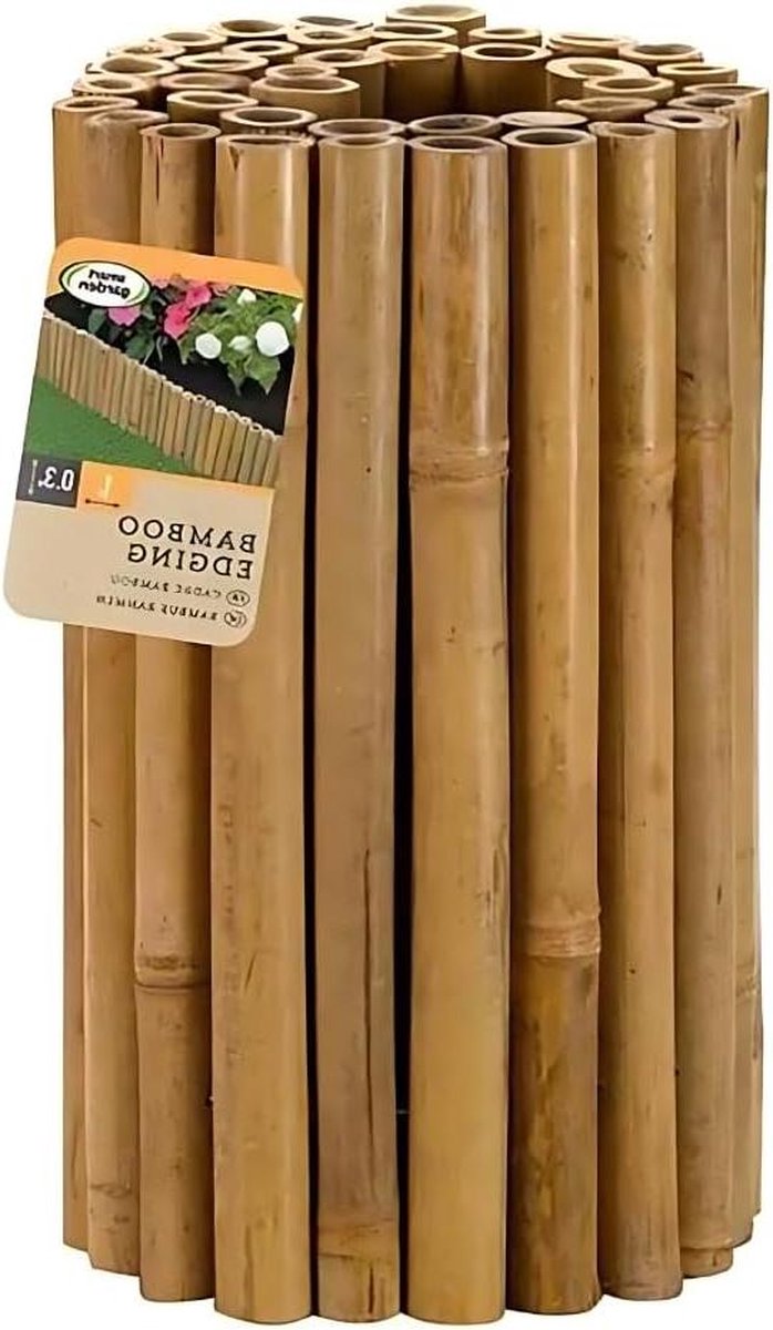 KOTARBAU® Gazonrand, houten tuinhek, rolhek, 200 x 20 cm