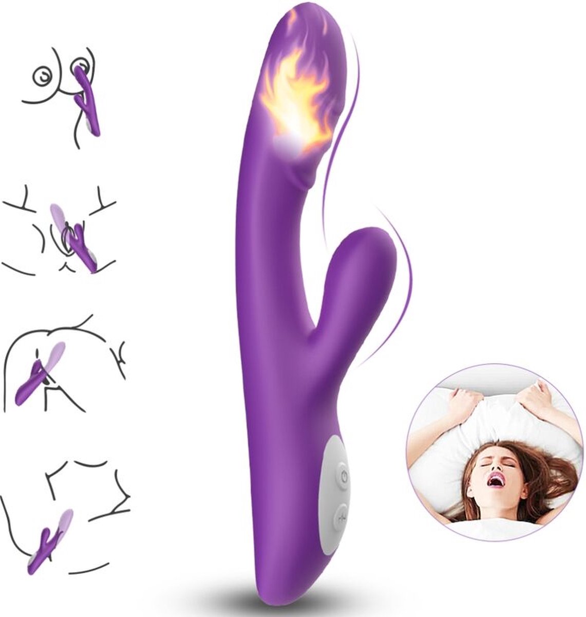 ARMONY - SPARK VIBRATOR WARMTE-EFFECT PAARS | VIBRATOR | PREMIUM VIBRATOR | VIBRATOR VOOR VROUW | SEKSSPEELTJES VOOR VROUW | SEX TOYS VOOR VROUW