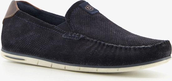 bugatti Slipper dunkelblau für Herren | Memory Foam | Weite Passform | Textil - bugatti shoes