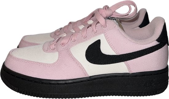 Nike Air Force 1 Low ESS - Taille 37,5 - Baskets pour femmes pour femmes - Rose / Wit/ Zwart