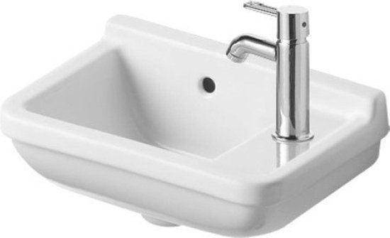 Duravit lave-mains Starck 3 trou robinet droite blanc 40cm