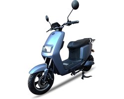 ESCOO Cida Mat Grijs - Elektrische scooter/brommer - 25-45km/h - 650W Motor - Uitneembare Lithium Accu