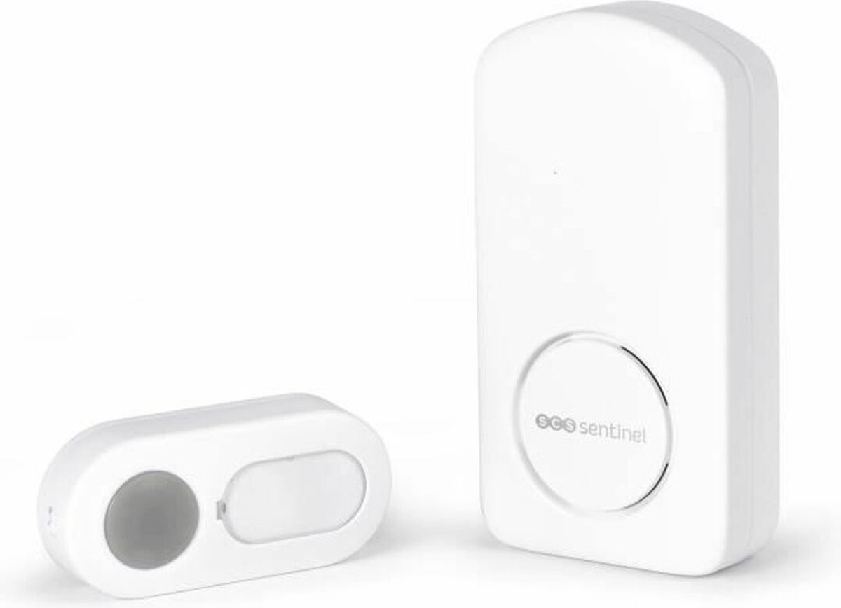 Draadloze bel - SCS SENTINEL - OneBell 200 - bereik 200m - 15 melodieën - IP55