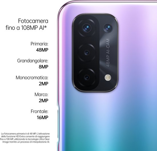 OPPO A54 5G - Fantastic Purple - 4GB RAM - 64GB ROM | bol