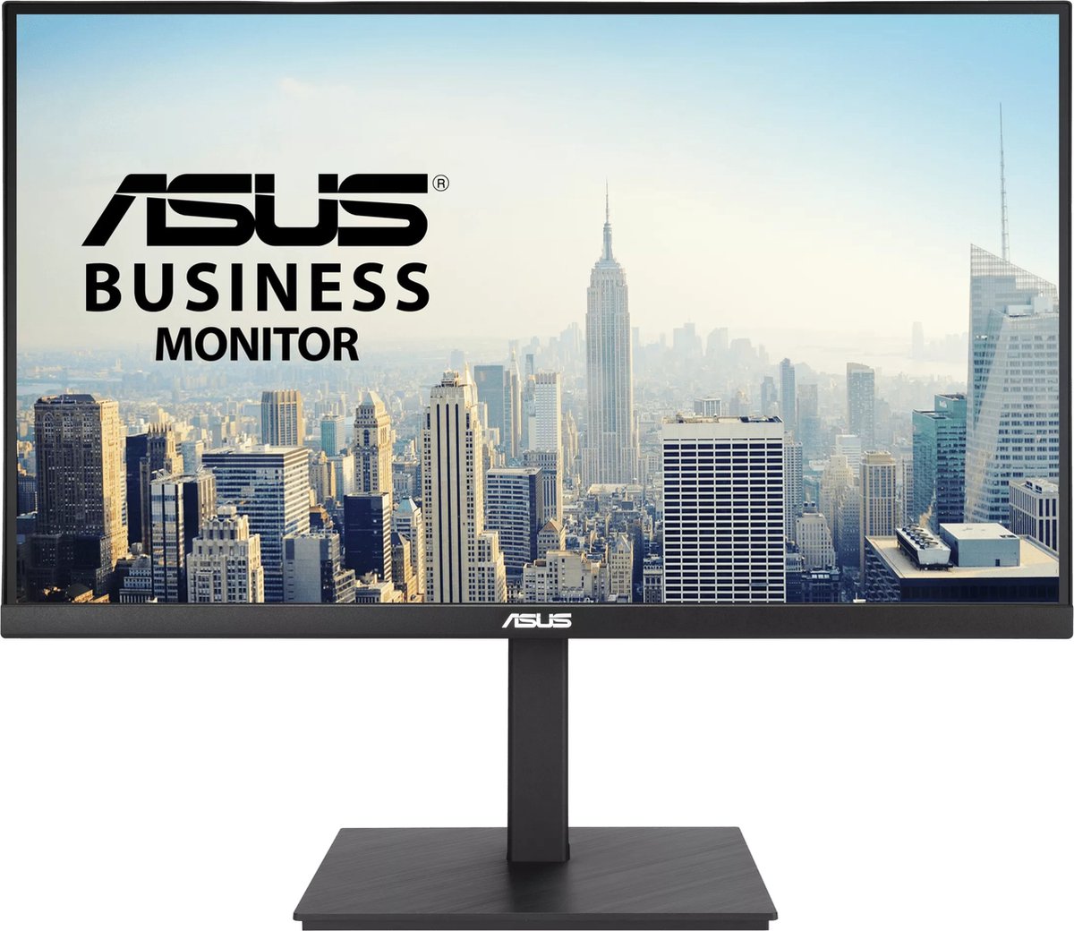 Asus Business VA27UQSB LED-monitor Energielabel F (A - G) 68.6 cm (27 inch) 3840 x 2160 Pixel 16:9 5 ms HDMI, Hoofdtelefoonaansluiting, USB-A 3.2 Gen 1, DisplayPort IPS LED