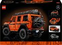Doos van de LEGO Technic Mercedes-Benz G 500, oranje, met de auto en detailfoto's.