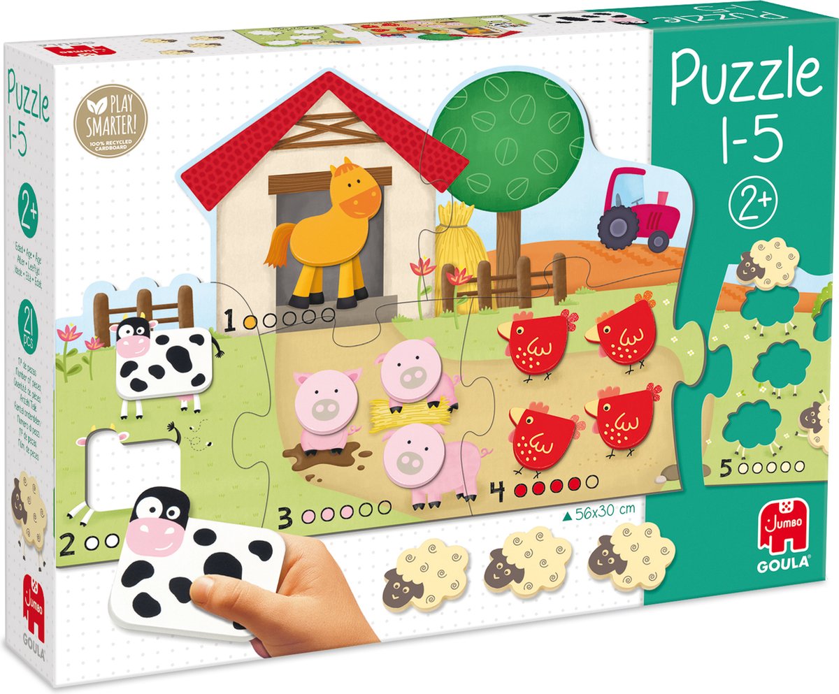 Jumbo - Goula - Puzzel 1 - 5 - Vanaf 2 jaar
