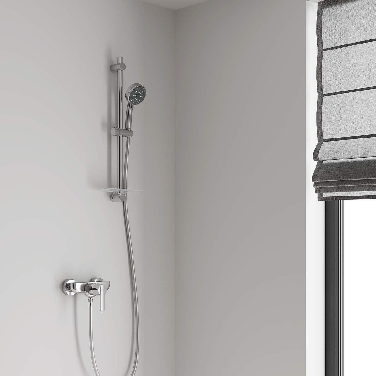 Comfort 100 Doucheset - 3 straalsoorten - Vitalio - regendouche