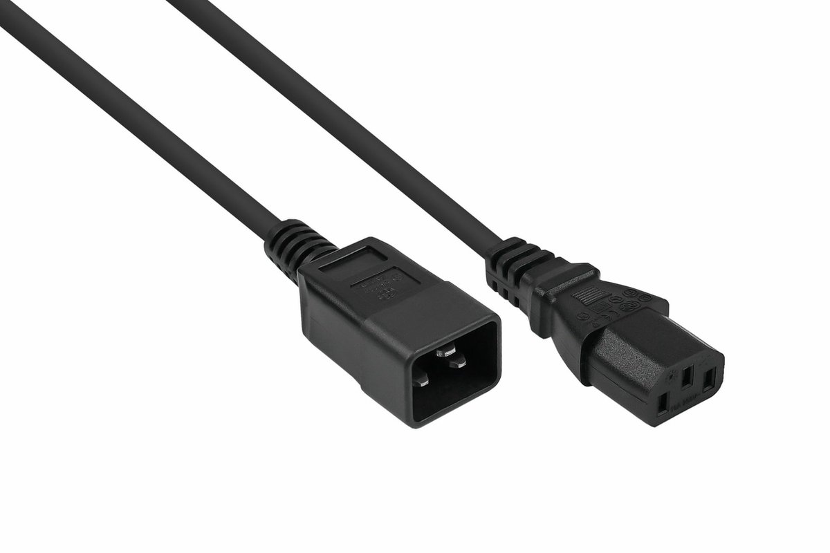Kabelmeister SK2030-S050 electriciteitssnoer Zwart 5 m IEC C20 IEC C13
