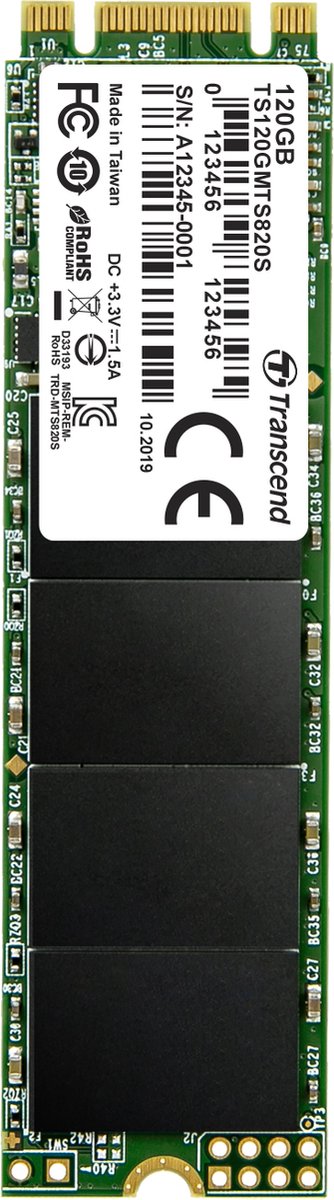Transcend 220S 2 TB NVMe/PCIe M.2 SSD 2280 harde schijf M.2 NVMe PCIe 3.0 x4 Retail TS2TMTE220S