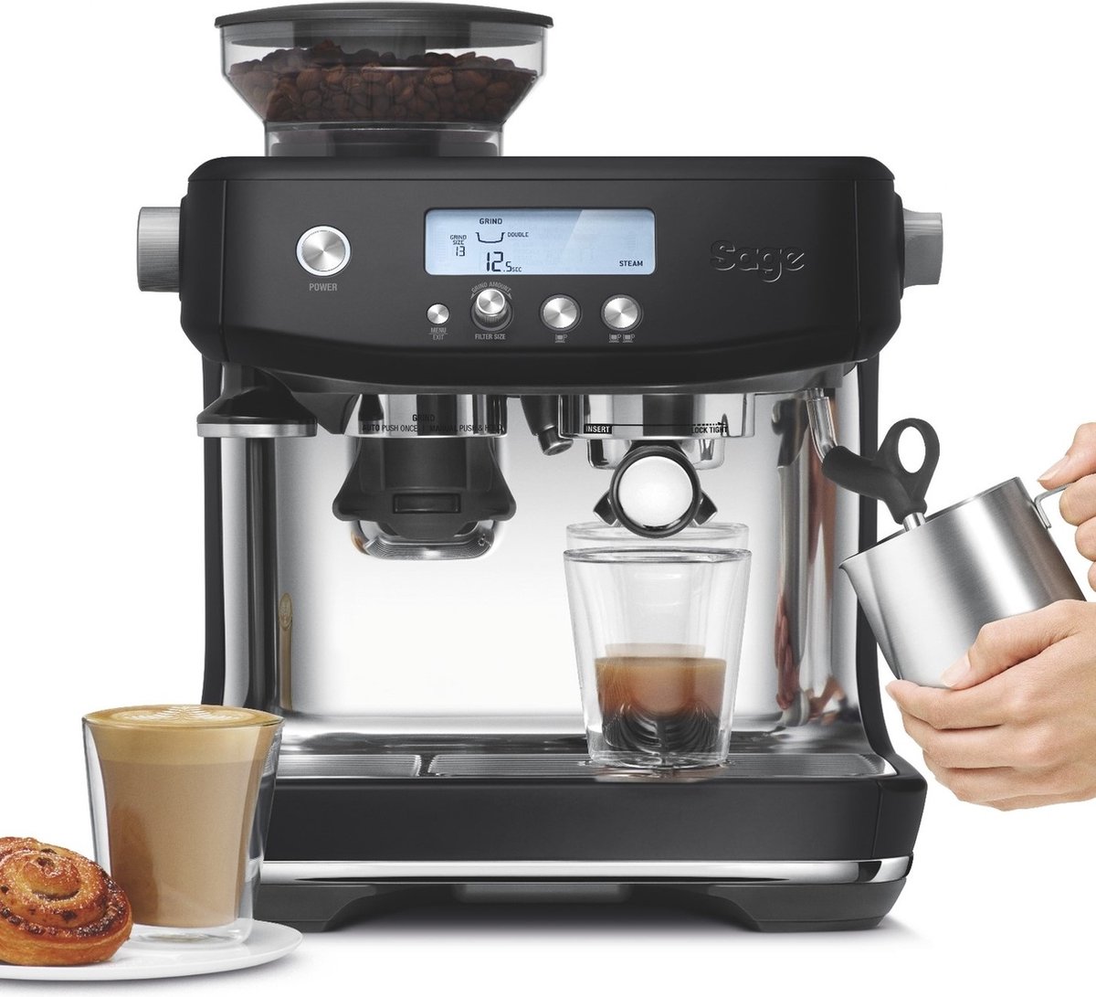 Sage the Barista Pro Black Truffle — afbeelding 5