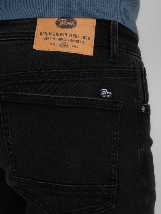 Petrol Industries - Jean coupe droite Starling pour homme - Zwart - Taille W30L32