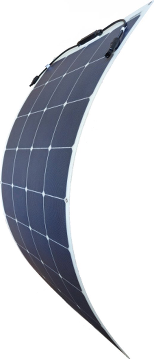 5 Jaar Garantie - Overloopbare flexibele zonnepanelen set 120Wp premium - Victron Energy MPPT Laadregelaar 100/20 Bluetooth - Zonnepaneel Compleet Pakket - Kabel met connector - zonnepaneel camper - zonnepanelen camper - zonnepanelen boot - caravan van Victron Energy — afbeelding 4