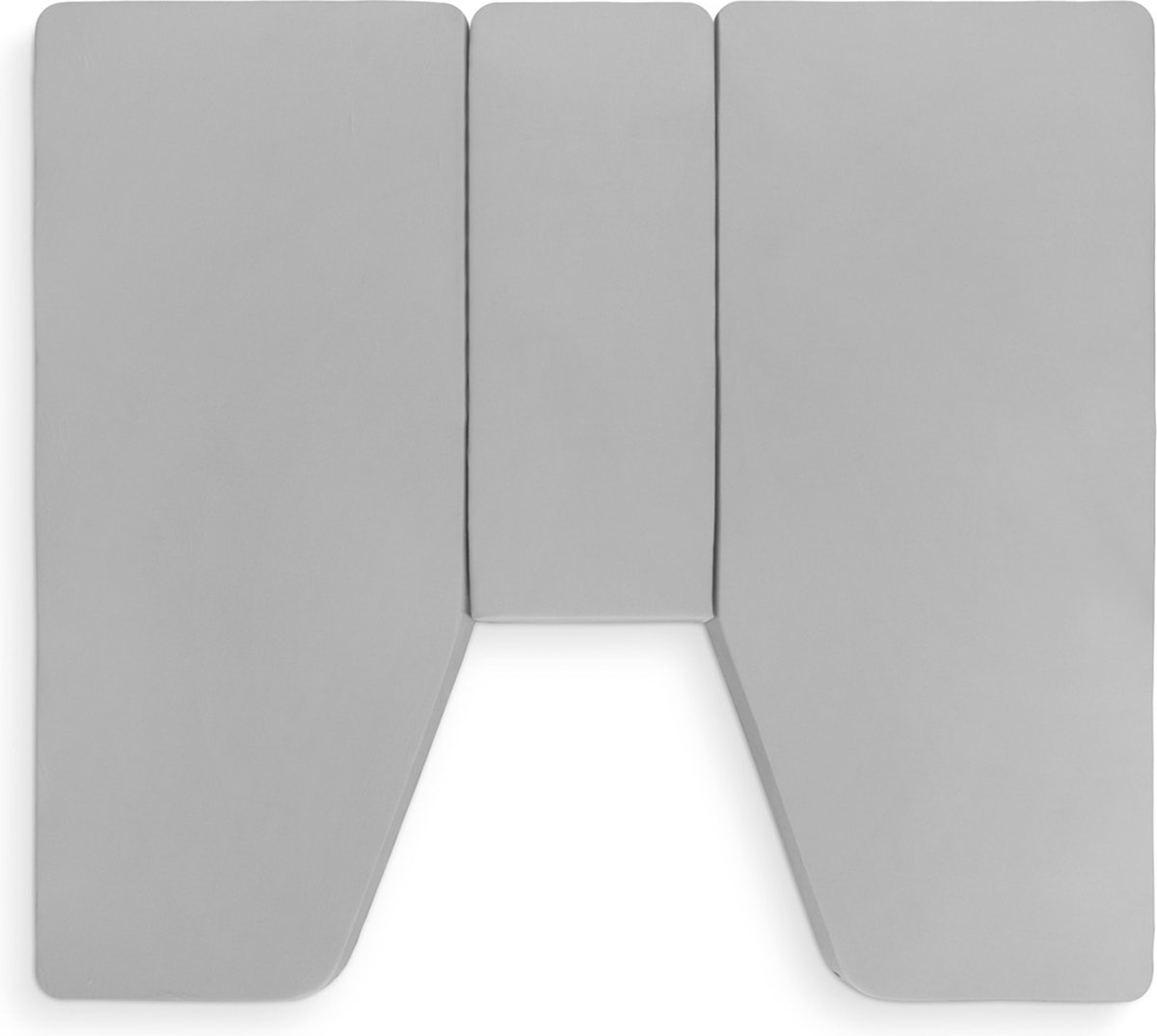 Walra Travel Textiles - Camper en caravan beddengoed - Multifit jersey hoeslaken - Lengtebed 3 delig - Grijs