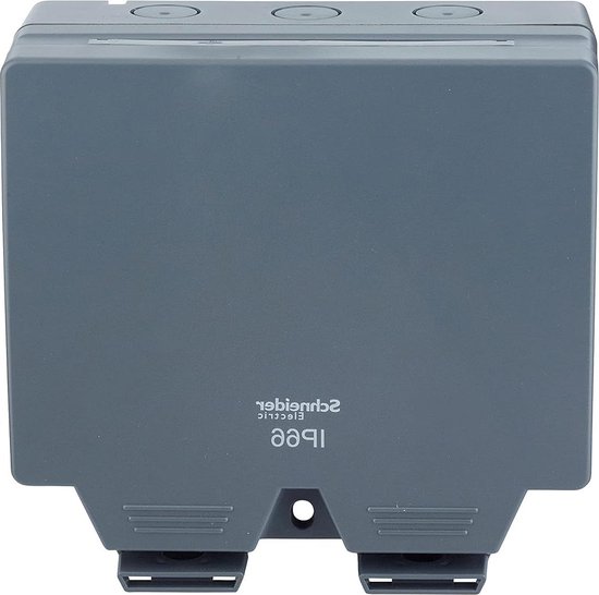 Eujgoov IP66 Waterdichte Draaischakelaar – 2 Standen – 40A 250V – Stofdicht – Paneelmontage – Wit – Voor Buitengebruik