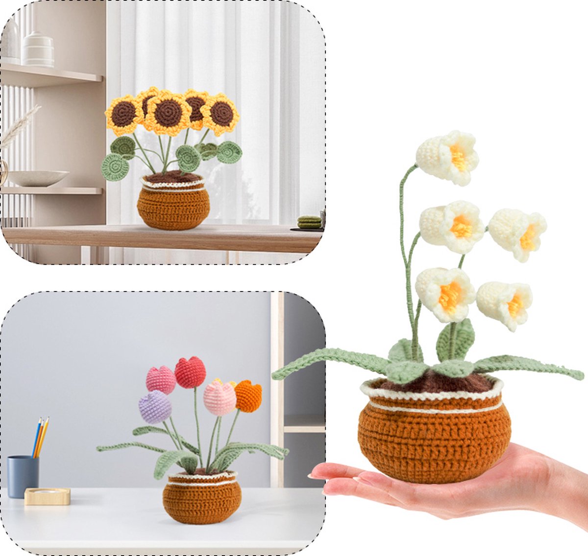 Haak een boeket bloemen | Li Li | Naaien, Haken & Breien | 9789000399543 | Standaard Boekhandel