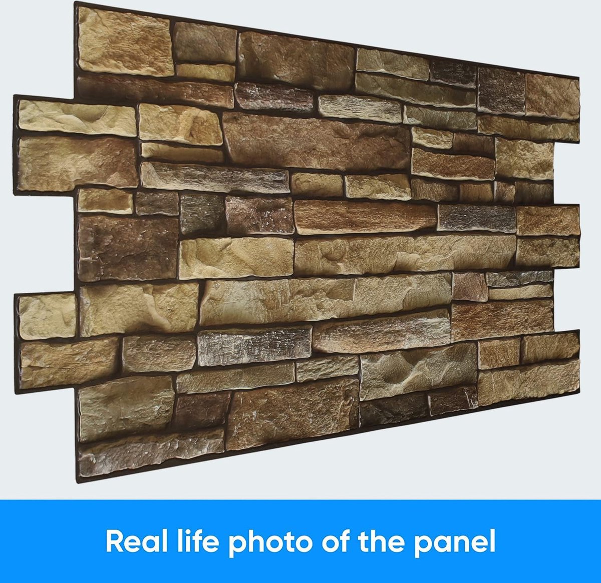 wandpanelen steenlook_, 10 stuks