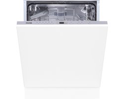 ETNA VW642N - inbouw vaatwasser - Zilvergrijs - 14 couverts - 6 programma’s - LED binnenverlichting - drogen met restwarmte - Zuinig en stil