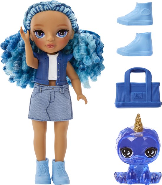 Rainbow High Littles minipop - Sapphire (blauw) van Rainbow High — afbeelding 5
