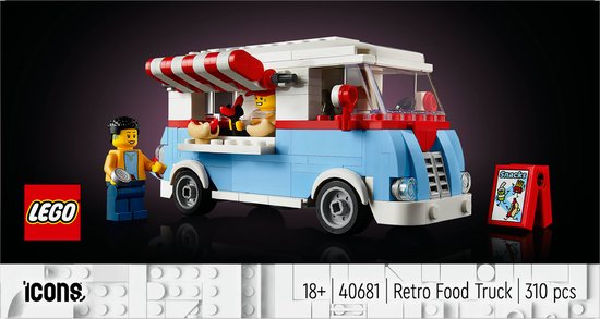 LEGO ICONS 40681 Retro Food Truck