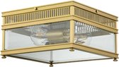 Elstead Lighting LED Buitenlamp Holborn | 2X E27 Max 60W | IP44 | Dimbaar | Brushed Brass