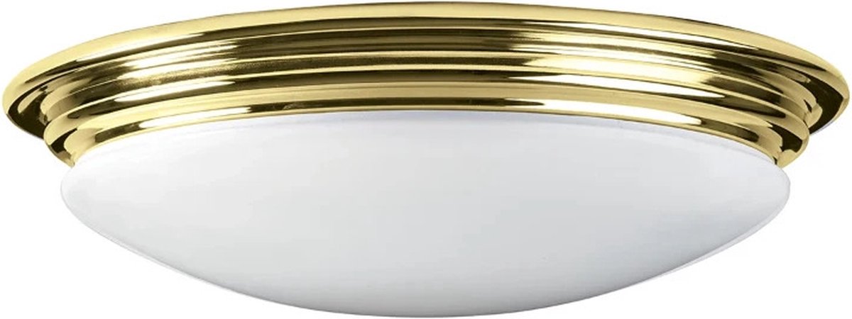 Elstead Lighting LED Badkamerarmatuur Brompton | 5.7W 3000K 600Lm 830 | IP44 | Dimbaar | Polished Brass