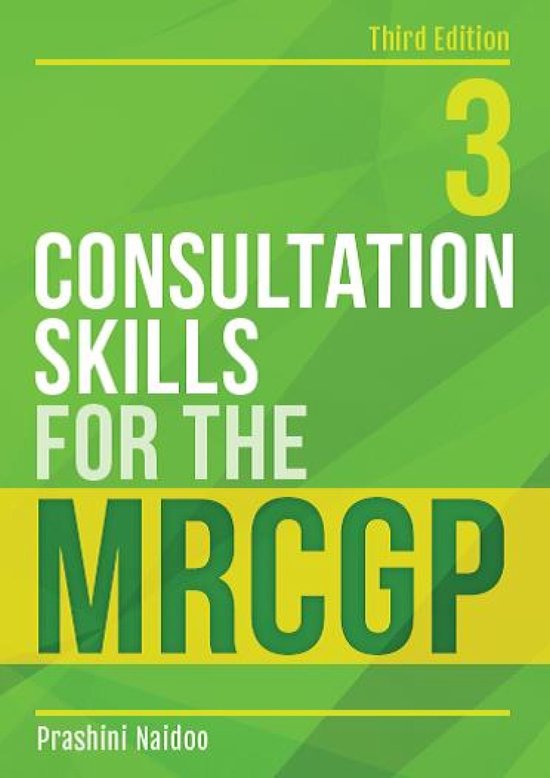Consultation Skills for the MRCGP, third edition - cover