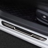 Instaplijsten RVS Peugeot 208 4-delig