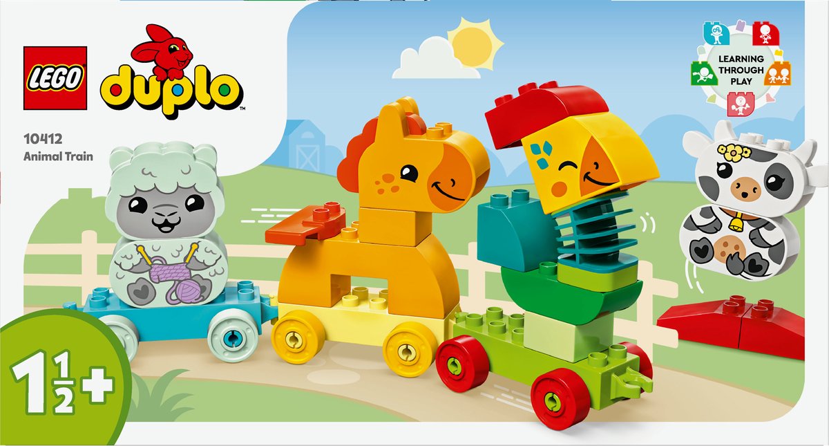 LEGO DUPLO Mijn eerste dierentrein - 10412 — afbeelding 14