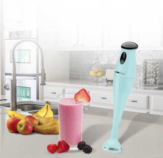 Mixeur Plongeant - Clatronic - SM 3081 - 180 Watts - Bol Gradué 0,5 Litre - Poignée Ergonomique