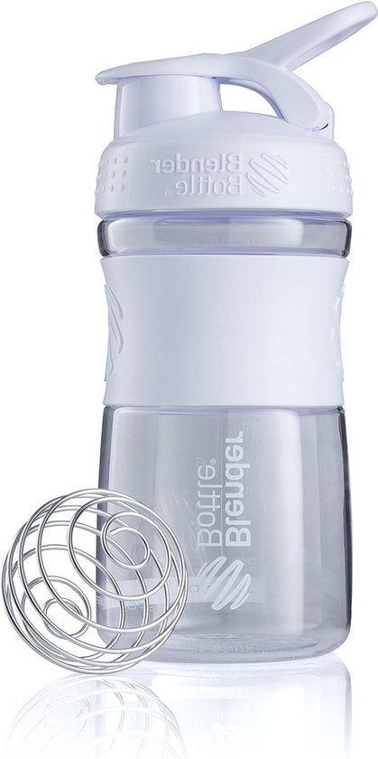 Foto: Promixx pursuit rvs shakebeker 950ml 100 lekvrij proten shaker shake beker bpa vrij slipvrije grip midnight blue