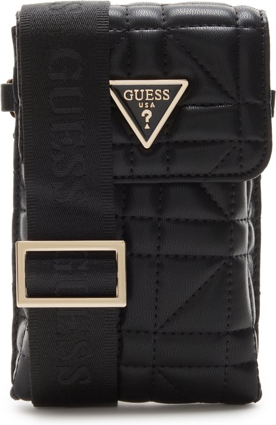 Foto: Guess hwqg92 11810 bla dames telefoontasje zwart