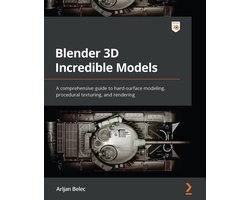 Omslag van Blender 3D Incredible Models