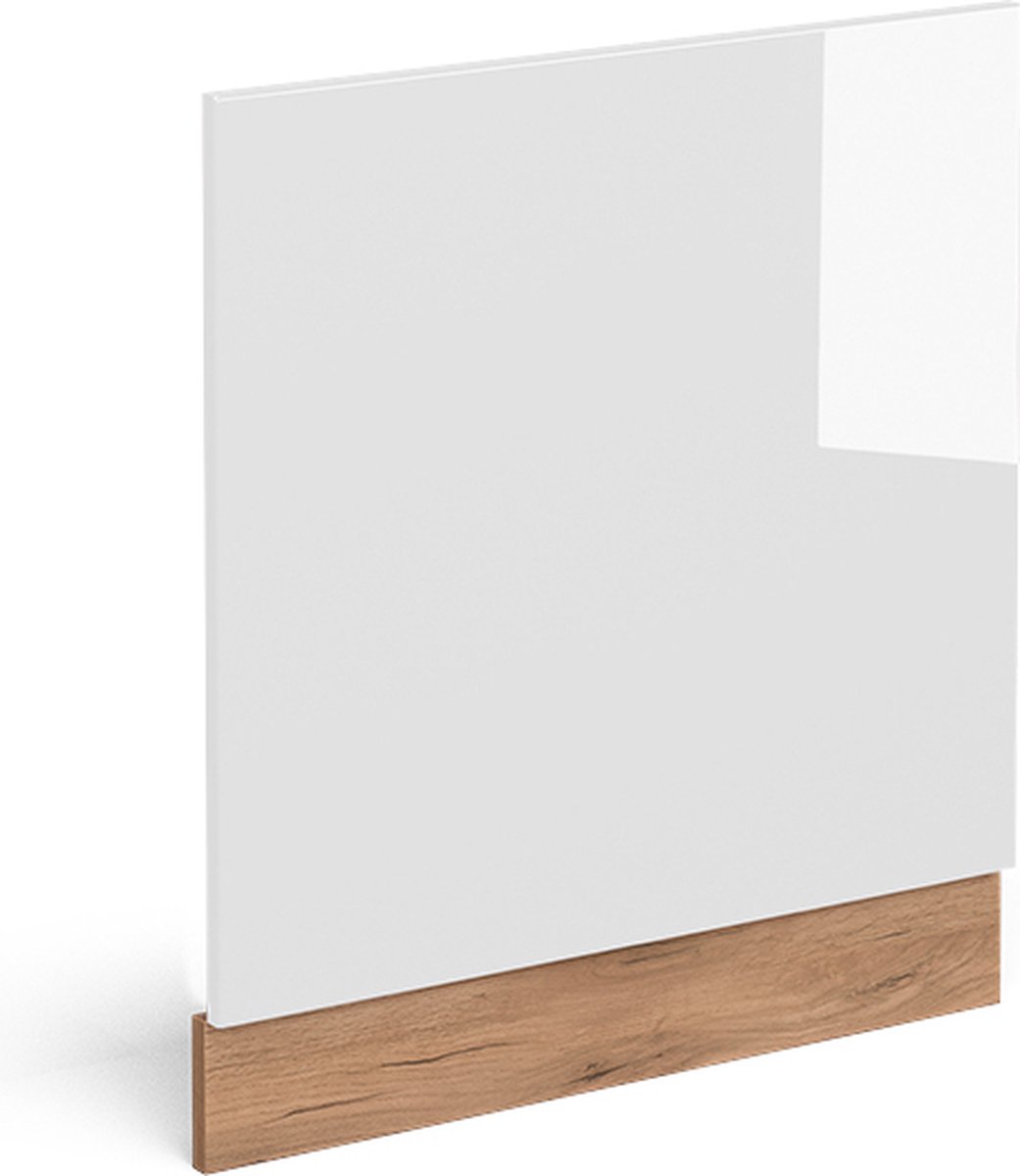 Vicco R-Line Frontpaneel – 60 cm, WB Marmer Wit Hoogglans