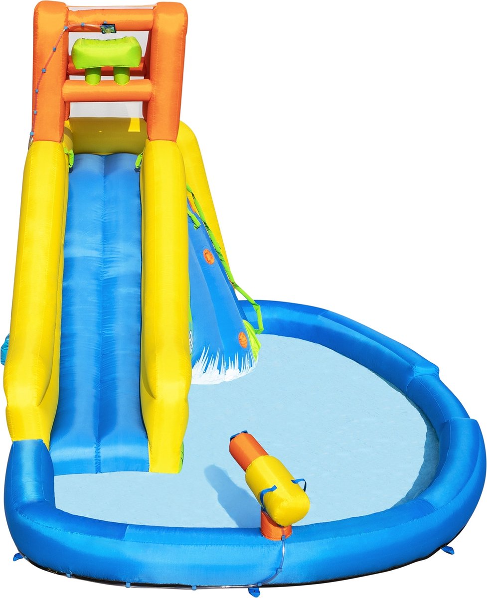 Bestway H2OGO! Waterpark mount splashmore - speelzwembad - klimwand - Glijbaan — afbeelding 14