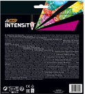 Achterkant van de BIC Intensity Premium 24 Kleurpotloden verpakking.